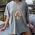 Pre K Vibes Back To School Student Teacher Women's Comfort Colors T-Shirt Gray