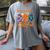 Preschool Boo Crew Preschool Halloween Teacher Kids Women's Comfort Colors T-Shirt Gray