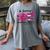 Preschool Teacher In October We Wear Pink Breast Cancer Women's Comfort Colors T-Shirt Gray