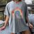 Pretty YOU MATTER Rainbow Positive Message Teachers Kids Women's Comfort Colors T-Shirt Gray Pretty YOU MATTER Rainbow Positive Message Teachers Kids Women's Comfort Colors T-Shirt Gray