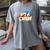 PTA Crew Back To School Volunteer Board Mom Parent Teacher Women's Comfort Colors T-Shirt Gray