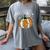 Pumpkin Music Teacher Halloween Fall Music Notes Autumn Women's Comfort Colors T-Shirt Gray Pumpkin Music Teacher Halloween Fall Music Notes Autumn Women's Comfort Colors T-Shirt Gray