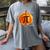 Pumpkin Pie Halloween Thanksgiving Math Teacher Pi Day Women's Comfort Colors T-Shirt Gray Pumpkin Pie Halloween Thanksgiving Math Teacher Pi Day Women's Comfort Colors T-Shirt Gray