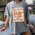 Pumpkin Teacher Preppy Fall In Love With Learning Autumn Women's Comfort Colors T-Shirt Gray