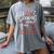 Punctuation Saves Lives I English Grammar Teacher Women's Comfort Colors T-Shirt Gray