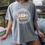 Reading Squad Teacher Reader Librarian Interventionist Team Women's Comfort Colors T-Shirt Gray