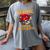 Reading Super Power Activated Superhero Teacher Or Student Men Women Girls Kids Women's Comfort Colors T-Shirt Gray