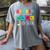 Retired Science Teacher Periodic Table Teacher Life Women's Comfort Colors T-Shirt Gray