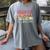 Retro Diversity Equity Inclusion Belonging DEIB Teacher Women's Comfort Colors T-Shirt Gray