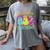 Retro Are You Falloween Direction Teacher Spooky Halloween Women's Comfort Colors T-Shirt Gray Retro Are You Falloween Direction Teacher Spooky Halloween Women's Comfort Colors T-Shirt Gray