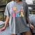 Retro Groovy Retirement Era Retired Teacher Women's Comfort Colors T-Shirt Gray Retro Groovy Retirement Era Retired Teacher Women's Comfort Colors T-Shirt Gray