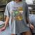 Retro Howdy Pre-K Back To School Western Teacher Women's Comfort Colors T-Shirt Gray