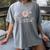Retro I Teach Tiny Humans About Jesus Christian Teacher Women's Comfort Colors T-Shirt Gray