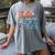 Retro Wildflower Early Intervention Teacher Interventionist Women's Comfort Colors T-Shirt Gray Retro Wildflower Early Intervention Teacher Interventionist Women's Comfort Colors T-Shirt Gray