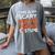 This Is My Scary Math Teacher Costume For Halloween Women's Comfort Colors T-Shirt Gray
