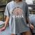 School Psych Teacher School Psychologist Leopard Rainbow Women's Comfort Colors T-Shirt Gray School Psych Teacher School Psychologist Leopard Rainbow Women's Comfort Colors T-Shirt Gray