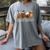 Science Teacher Horror Fall Coffee Halloween Pumpkin Autumn Women's Comfort Colors T-Shirt Gray