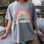 Sé Amable Spanish Bilingual Teacher Be Kind Boho Rainbow Women's Comfort Colors T-Shirt Gray Sé Amable Spanish Bilingual Teacher Be Kind Boho Rainbow Women's Comfort Colors T-Shirt Gray