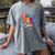 Second Grade Crew 2nd Back To School Teacher Team Squad Women's Comfort Colors T-Shirt Gray