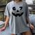 Six Seven Halloween Costume For Students Teachers 6 7 Women's Comfort Colors T-Shirt Gray