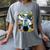 Skeleton Mad Scientist Halloween Costume Science Teacher Women's Comfort Colors T-Shirt Gray Skeleton Mad Scientist Halloween Costume Science Teacher Women's Comfort Colors T-Shirt Gray