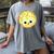 The Smart Cookie Good Egg Teacher Halloween Costume Food Women's Comfort Colors T-Shirt Gray The Smart Cookie Good Egg Teacher Halloween Costume Food Women's Comfort Colors T-Shirt Gray