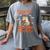 Sorry I'm Booked Ghost Reading Book Lover Teacher Halloween Women's Comfort Colors T-Shirt Gray