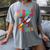 Space Middle School Teacher Back To School Men Women Kids Women's Comfort Colors T-Shirt Gray Space Middle School Teacher Back To School Men Women Kids Women's Comfort Colors T-Shirt Gray