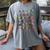 SPANISH ALPHABET MAESTRA SPANISH TEACHER Women's Comfort Colors T-Shirt Gray