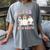 SPED Boo Crew Halloween Floral Ghost Special Ed SPED Teacher For Men Women Kids Women's Comfort Colors T-Shirt Gray