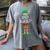 SPED Squad Elf Teacher Matching Christmas Party Pajama Women's Comfort Colors T-Shirt Gray