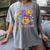 Spooky ESOL Teacher Halloween ESOL Teaching Coquette Women's Comfort Colors T-Shirt Gray