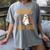 Spooky Science Teacher Ghost Halloween School Women Women's Comfort Colors T-Shirt Gray