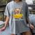 Sunflower Yorkie Mom Dog Lover Women's Comfort Colors T-Shirt Gray