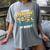 Super Teacher By Day Super Tired By Night Superheroes School Women's Comfort Colors T-Shirt Gray