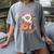 I Survived 67 Days Of School Groovy Retro Teachers Girls Women's Comfort Colors T-Shirt Gray