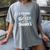 I Teach The Cutest Little Sharks Teacher School Women's Comfort Colors T-Shirt Gray I Teach The Cutest Little Sharks Teacher School Women's Comfort Colors T-Shirt Gray
