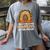 Teach Leopard Rainbow Cute Halloween Costume Teacher Women Women's Comfort Colors T-Shirt Gray Teach Leopard Rainbow Cute Halloween Costume Teacher Women Women's Comfort Colors T-Shirt Gray