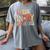 I Teach In My Pajamas Retro Groovy Teacher Humor Women's Comfort Colors T-Shirt Gray I Teach In My Pajamas Retro Groovy Teacher Humor Women's Comfort Colors T-Shirt Gray