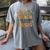 I Teach Tiny Humans About Jesus Christian Teacher Religious Women's Comfort Colors T-Shirt Gray