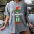 The Teacher Elf Family Matching Group Idea Christmas Women's Comfort Colors T-Shirt Gray