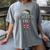The Teacher Elf Shirt Matching Family Christmas Elf Men Women Kids Women's Comfort Colors T-Shirt Gray
