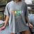 This Teacher Is Glowing Hello Summer End Of School Women's Comfort Colors T-Shirt Gray
