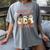 Teacher Halloween Trick Or Teach Cute Ghost Coffee Pumpkins Women's Comfort Colors T-Shirt Gray