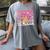 Teacher Pencil Back To School Groovy Pink Teacher First Day Women's Comfort Colors T-Shirt Gray Teacher Pencil Back To School Groovy Pink Teacher First Day Women's Comfort Colors T-Shirt Gray