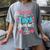 Teacher Preschool Pre K Kindergarten Women's Comfort Colors T-Shirt Gray