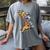 Teacher Shirt Giraffe Holding Books Bookworm Librarian Women's Comfort Colors T-Shirt Gray Teacher Shirt Giraffe Holding Books Bookworm Librarian Women's Comfort Colors T-Shirt Gray