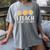 Teacher I Teach Smart Cookies For Men Women Kids Women's Comfort Colors T-Shirt Gray