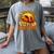 Teacher All Teachers Love Brains Halloween Party Women's Comfort Colors T-Shirt Gray