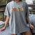 Teacher Thanksgiving Women Autumn Fall Halloween Pumpkin Tee Women's Comfort Colors T-Shirt Gray